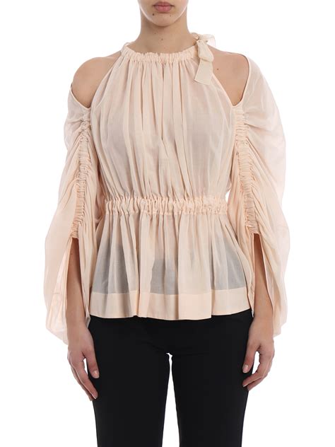 fendi womens pink blouse|Fendi blouses for women.